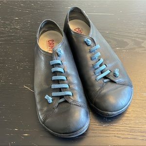 Nice CAMPER Peru shoes soft leather unique shoelace design size 10 43